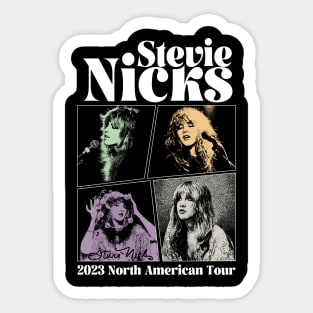Stevie Nicks Vintage Rock Music 2023 Tour Live in Concert Sticker
